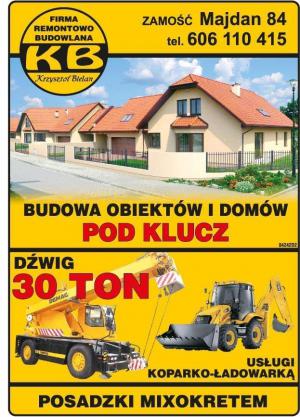 USŁUGI REMONTOWO - BUDOWLANE